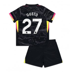 Chelsea Malo Gusto #27 Dětské Alternativní dres komplet 2024-25 Krátký Rukáv (+ trenýrky)